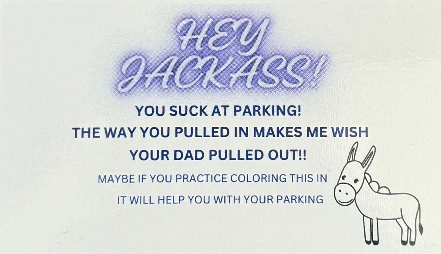 Bad Parking Cards