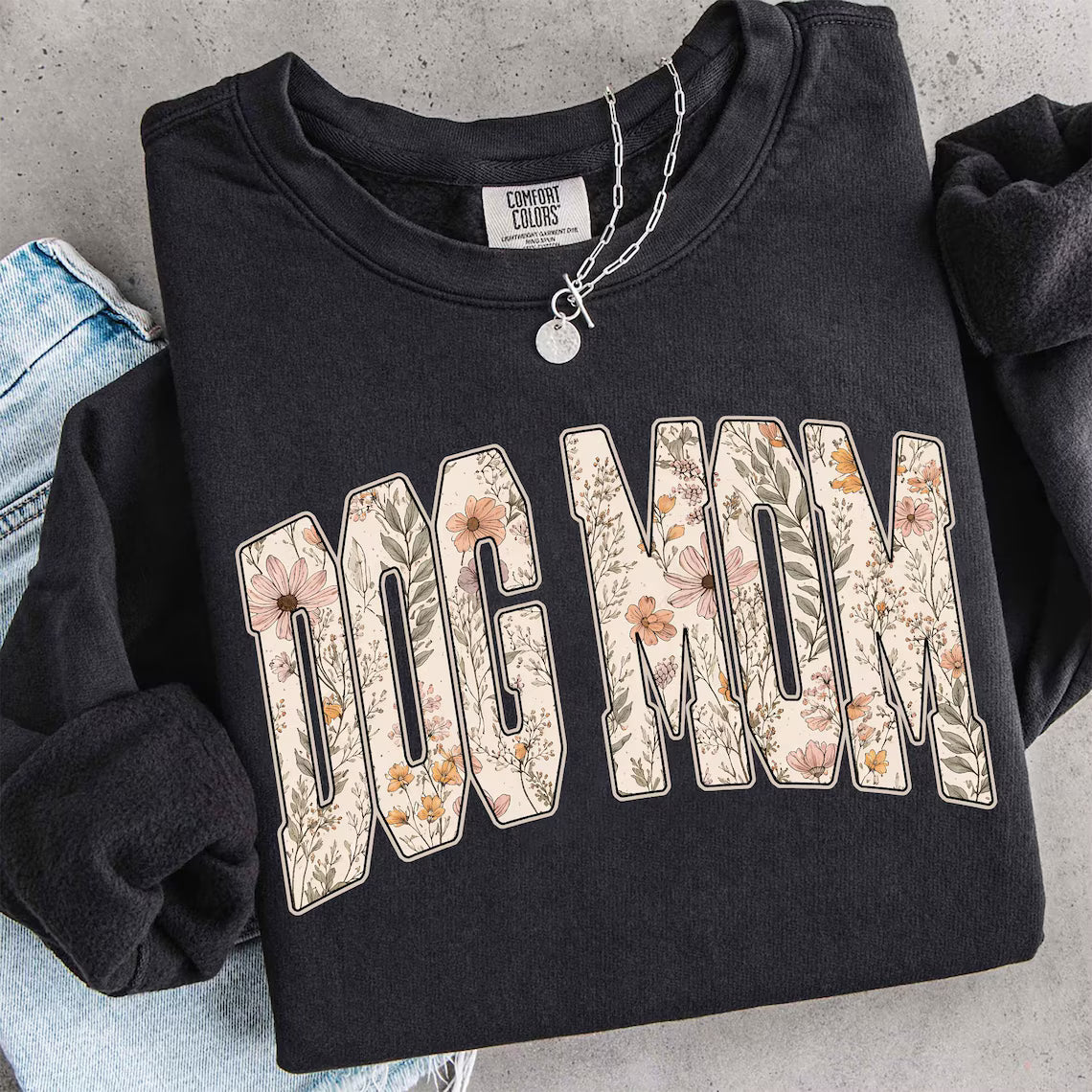 Floral Dog Mom